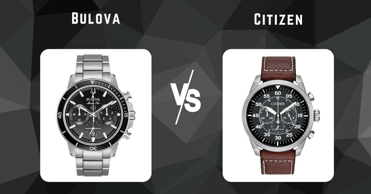 Bulova vs Citizen