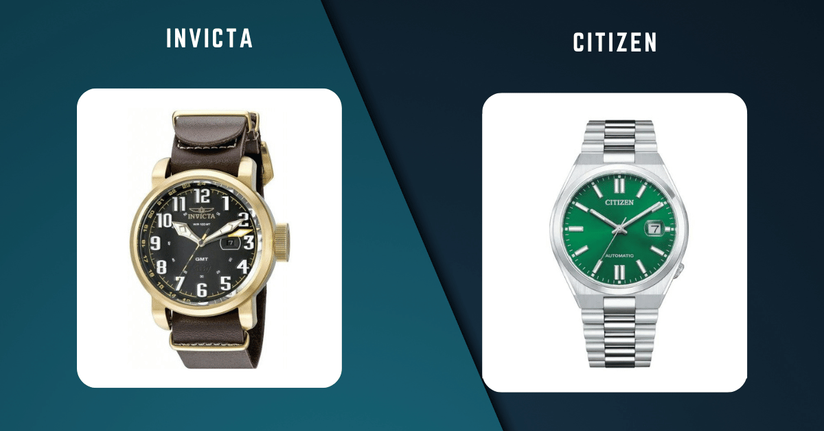 Invicta vs Citizen