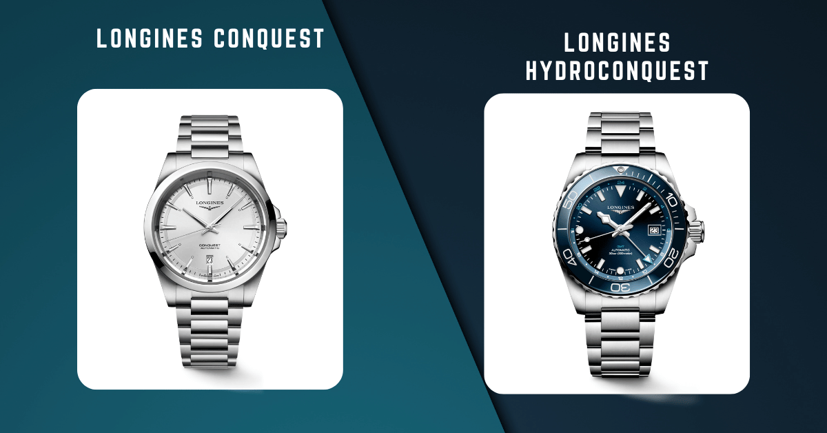 Longines Conquest vs Hydroconquest