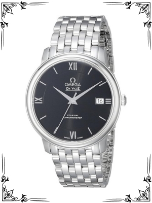 Omega Men's 42410372001001 Analog Display Swiss Automatic Silver Watch