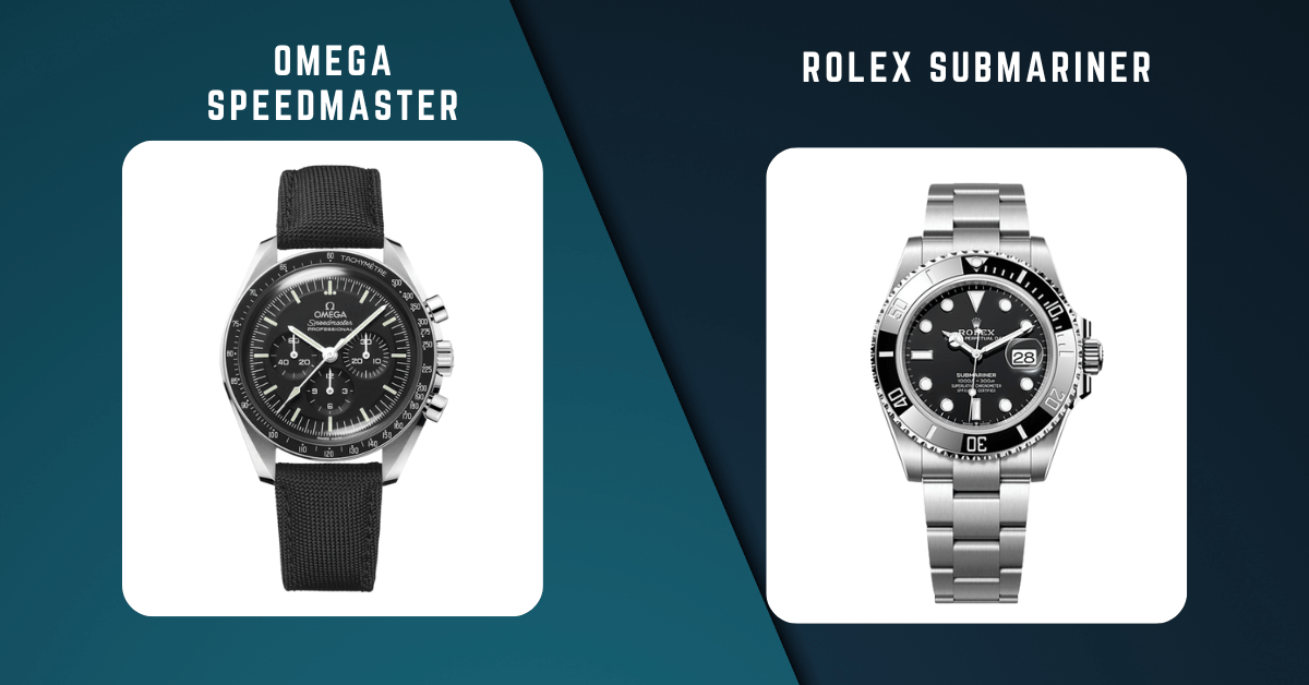 Omega Speedmaster vs. Rolex Submariner