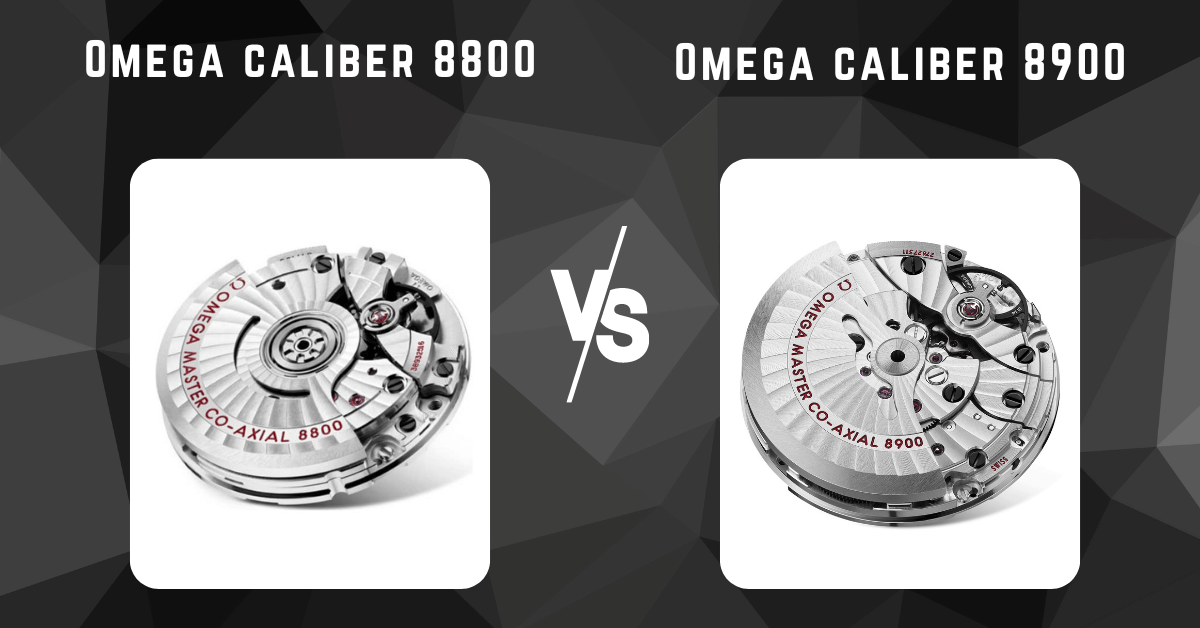 Omega caliber 8800 vs Omega caliber 8900