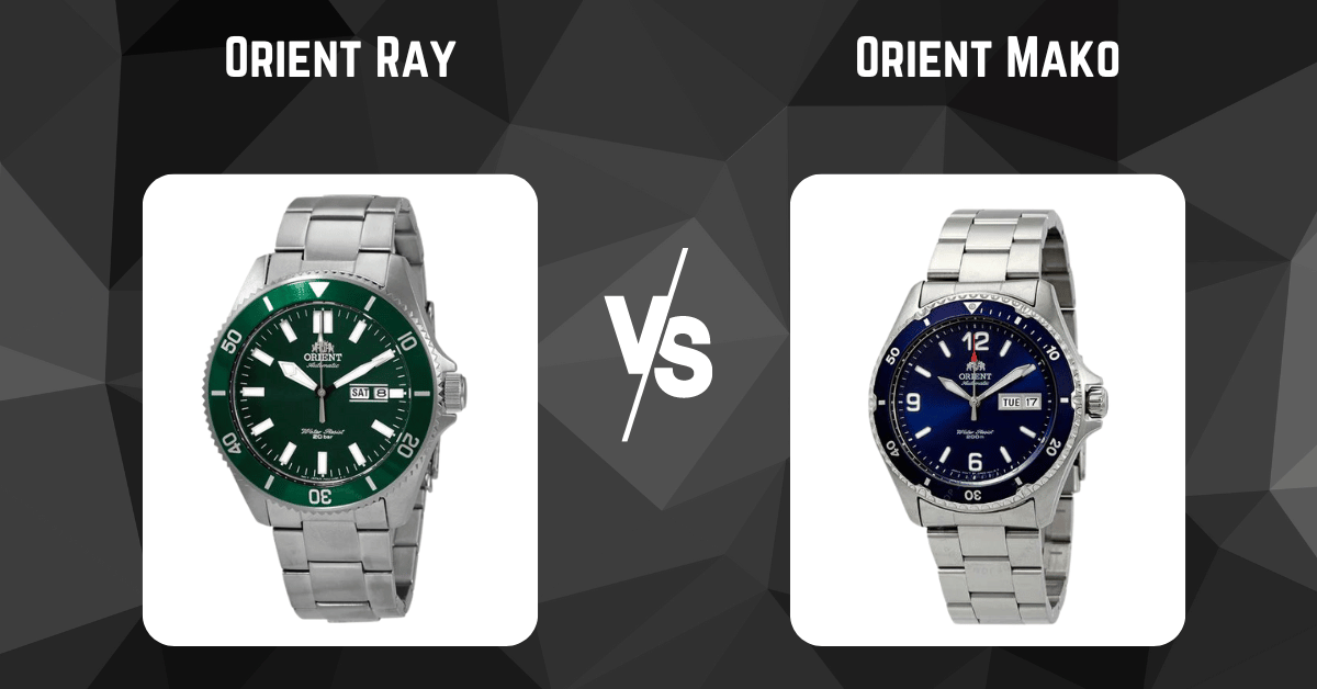 Orient Ray vs Orient Mako