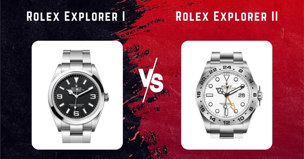 Rolex Explorer I vs Rolex Explorer II