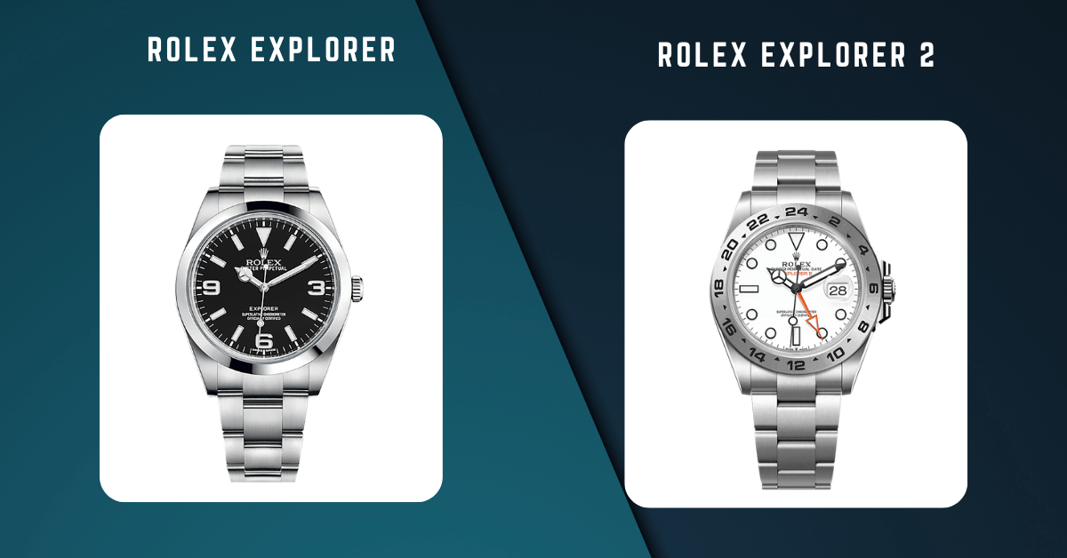 Rolex Explorer vs Explorer II