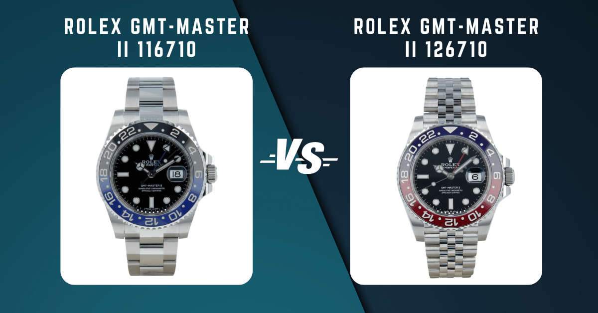 Rolex GMT-Master II 116710 vs. 126710