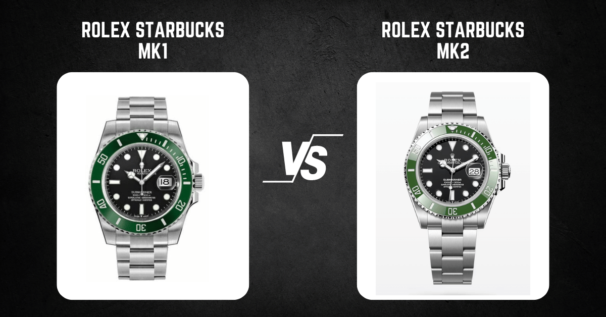 Rolex Starbucks MK1 vs Rolex Starbucks MK2