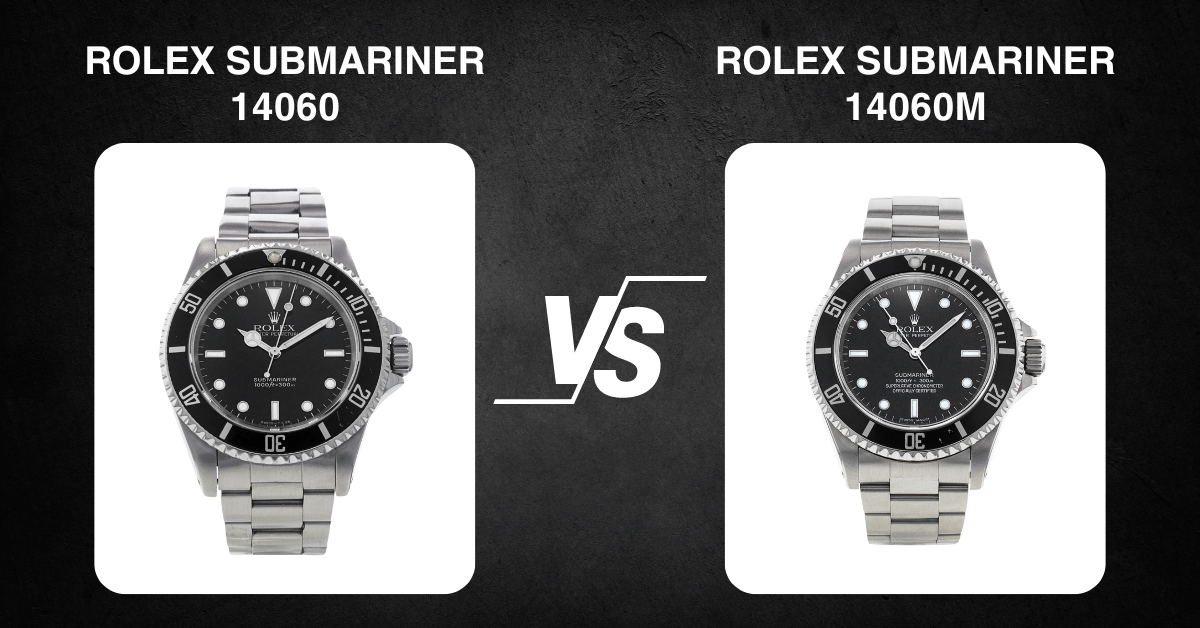 Rolex Submariner 14060 vs Rolex Submariner 14060m