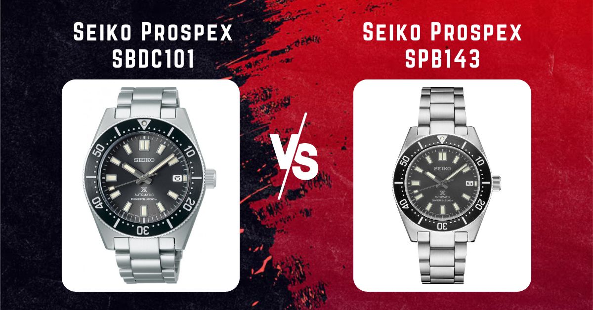 Seiko Prospex SBDC101 vs. Seiko Prospex SPB143