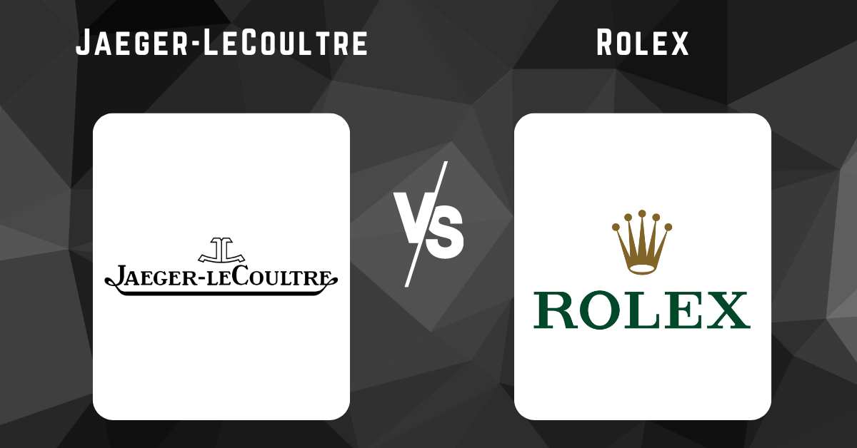 jaeger lecoultre vs rolex