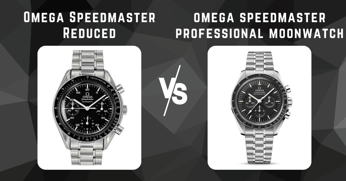 omega speedmaster reduced vs professional moonwatch