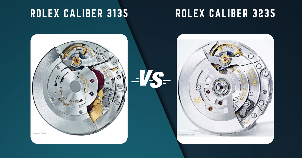 rolex caliber 3135 vs rolex caliber 3235