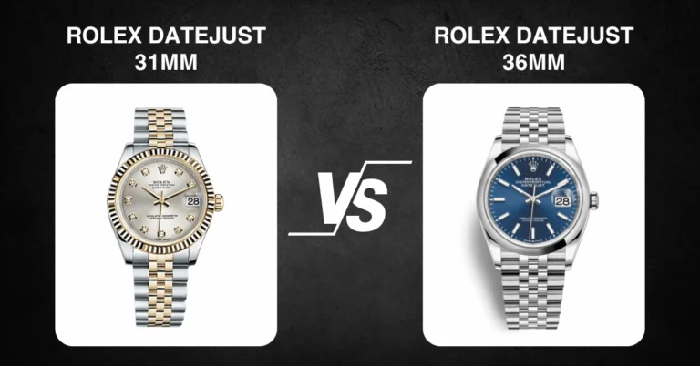 The Classic Choice: Rolex Datejust 31mm vs 36mm