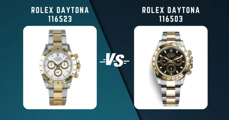 Rolex Daytona 116523 vs. 116503