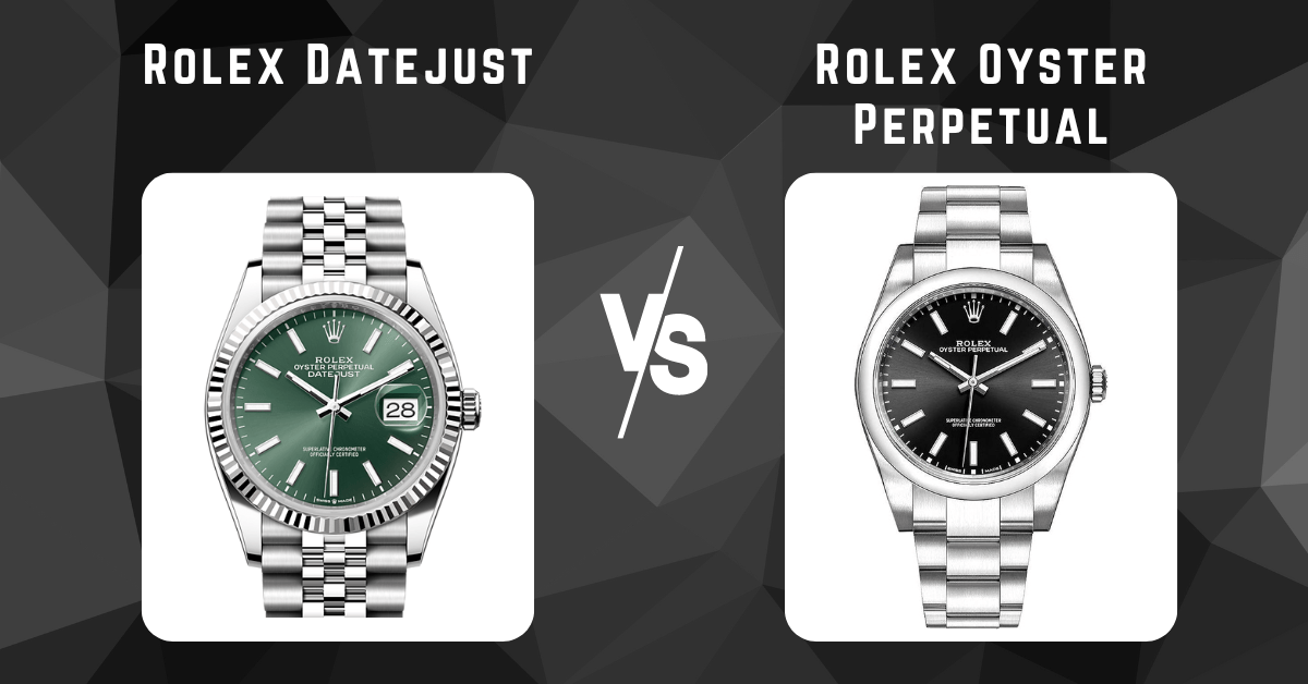 rolex oyster perpetual vs rolex datejust