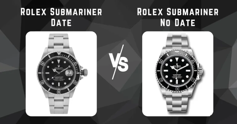 Rolex Submariner Date vs. No Date