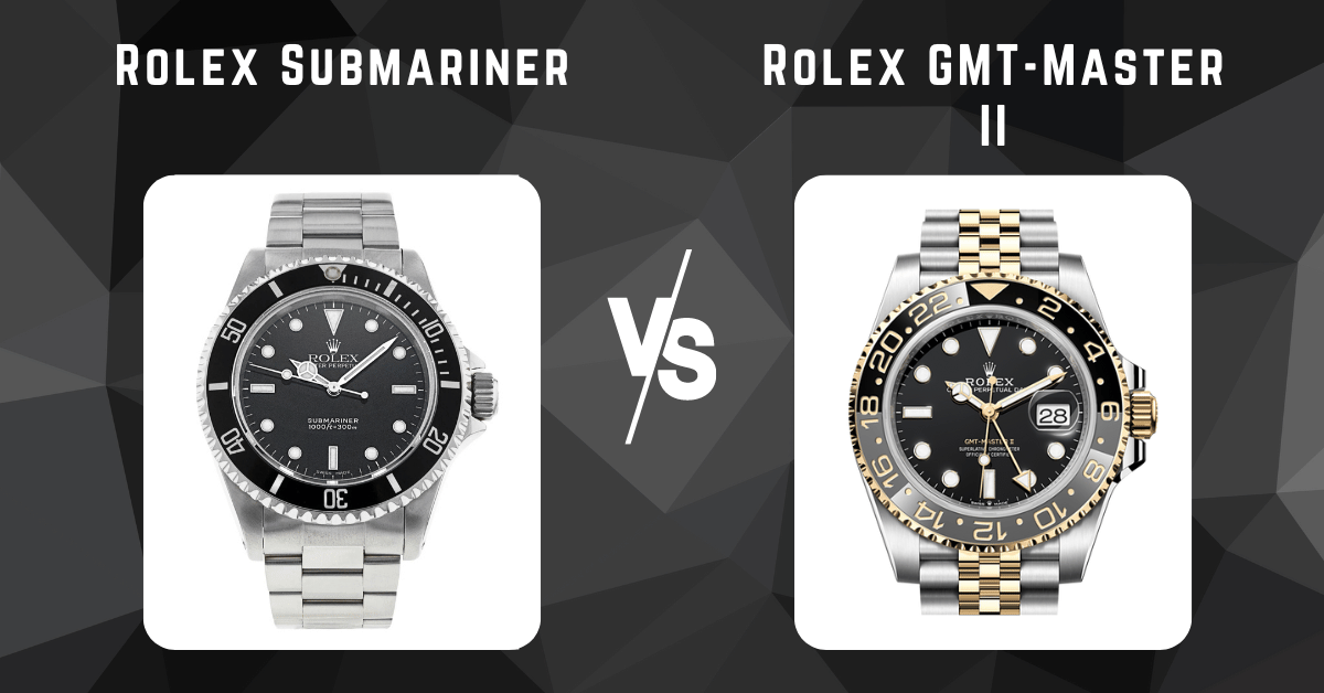 rolex submariner vs rolex gmt master ii