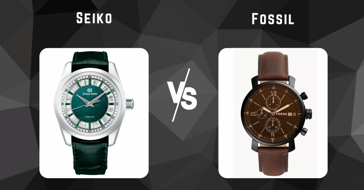 seiko vs fossil