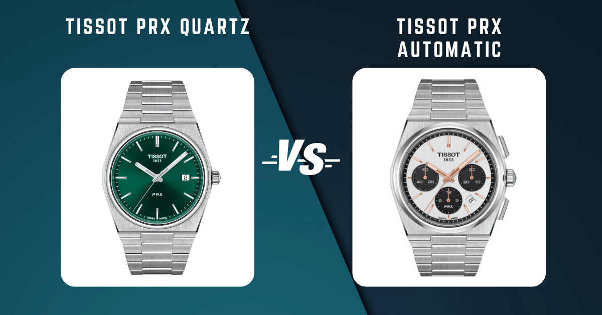 tissot prx quartz vs tissot prx automatic