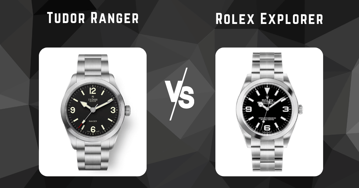 tudor ranger vs rolex explorer