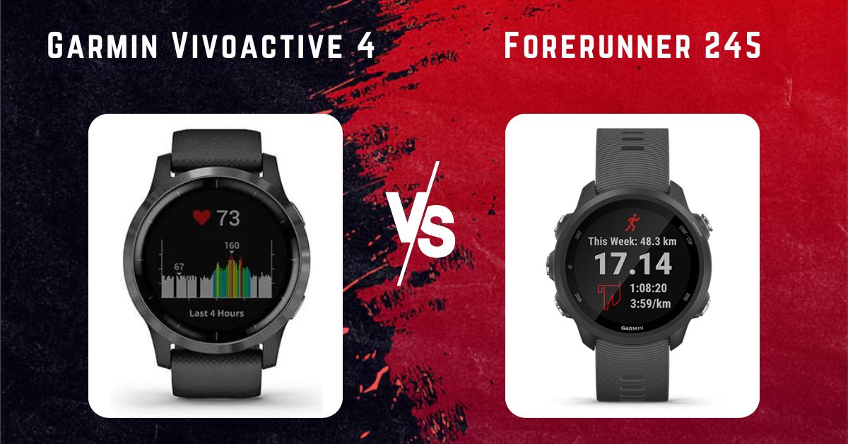 Garmin Vivoactive 4 vs Forerunner 245