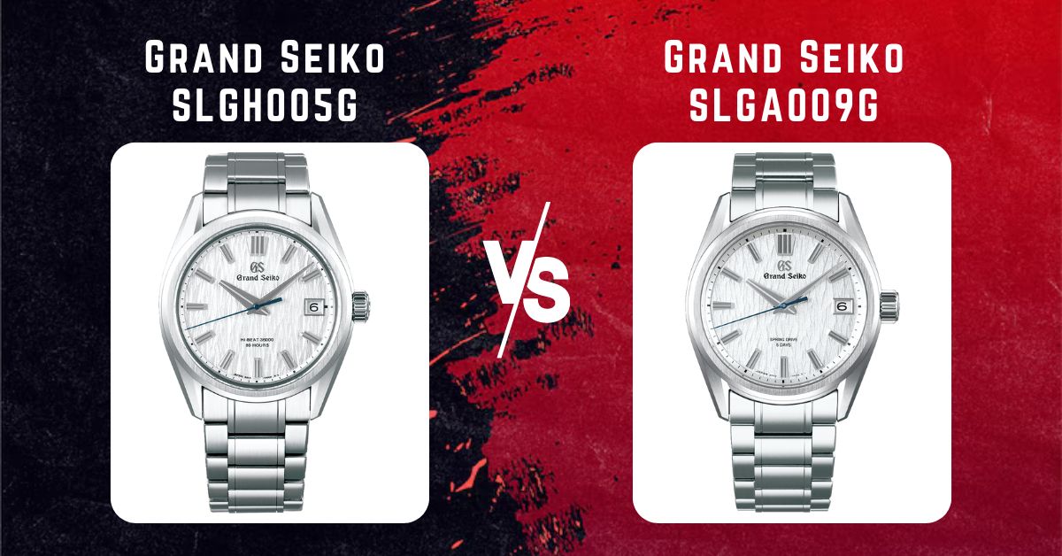 Grand Seiko SLGH005G vs SLGA009G