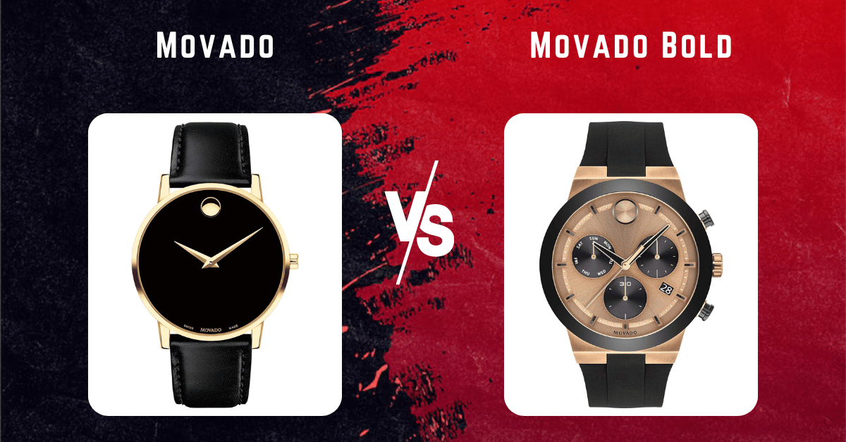 Movado vs Movado Bold