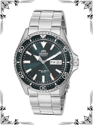 Orient Men's Kamasu Stainless Steel Japanese-Automatic Diving Watch