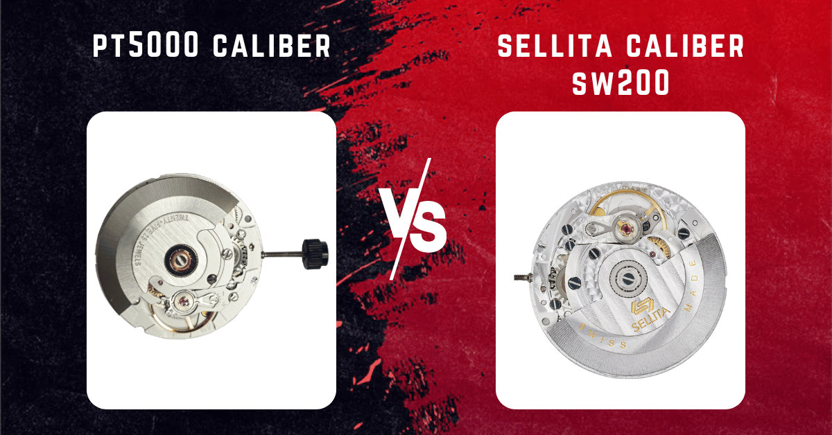 PT5000 Caliber vs Sellita SW200: A Battle of Automatic Powerhouses