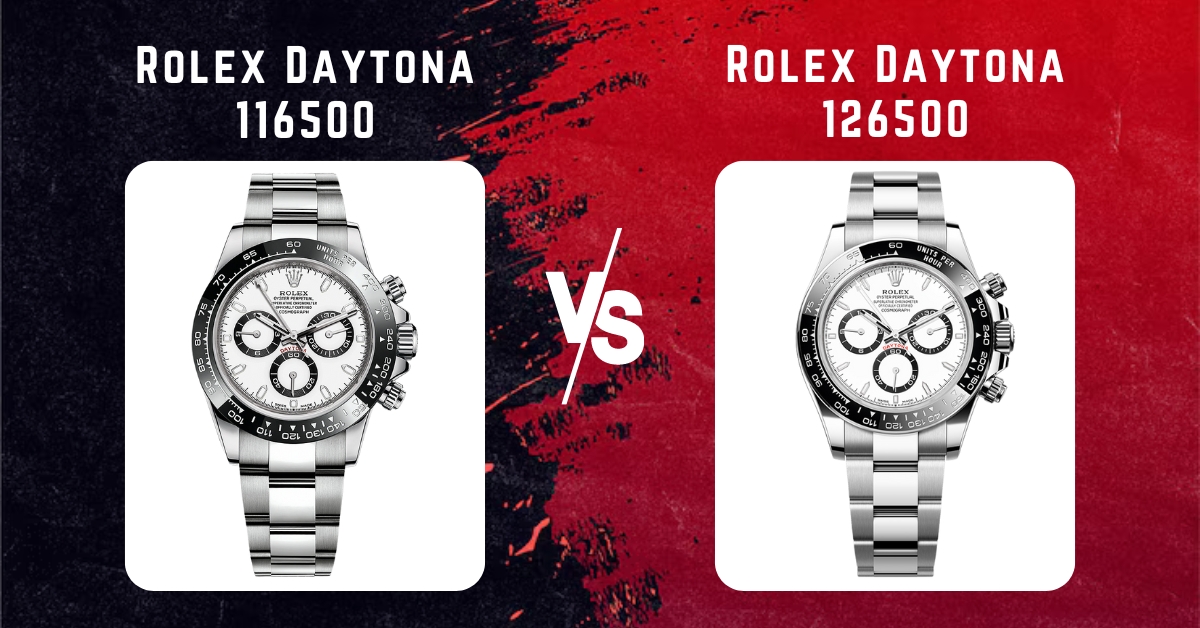 Rolex Daytona 116500 vs Rolex Daytona 126500