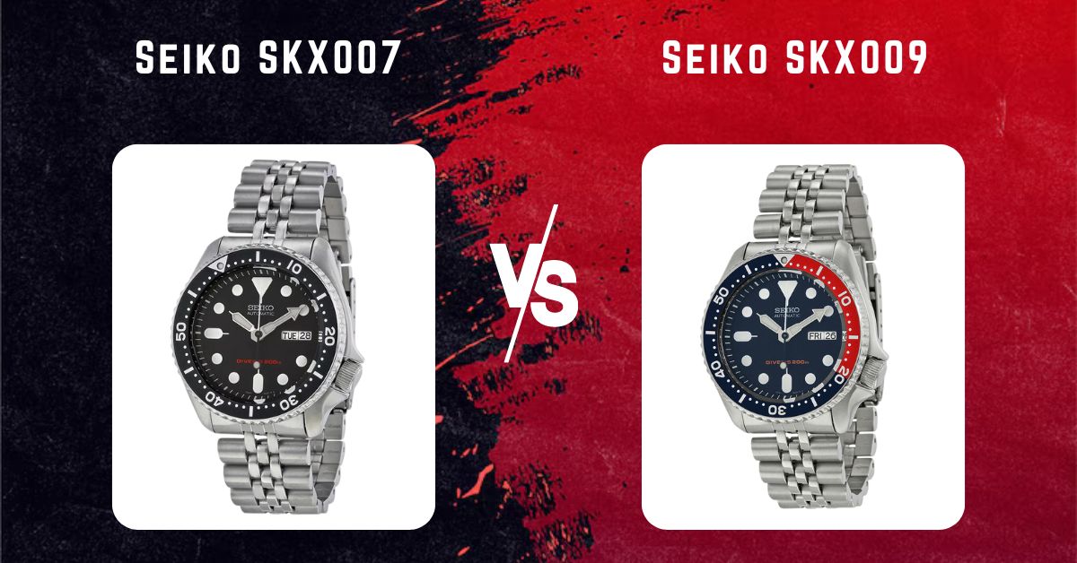 Seiko SKX007 vs Seiko SKX009