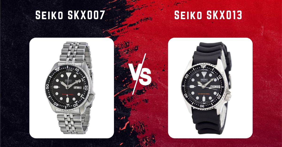 Seiko SKX007 vs Seiko SKX013