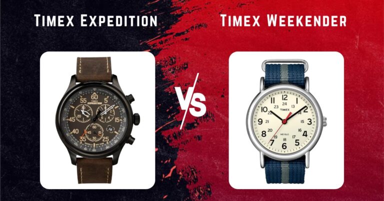 Timex Expedition vs. Weekender: Navigating the Affordable Watch Landscape