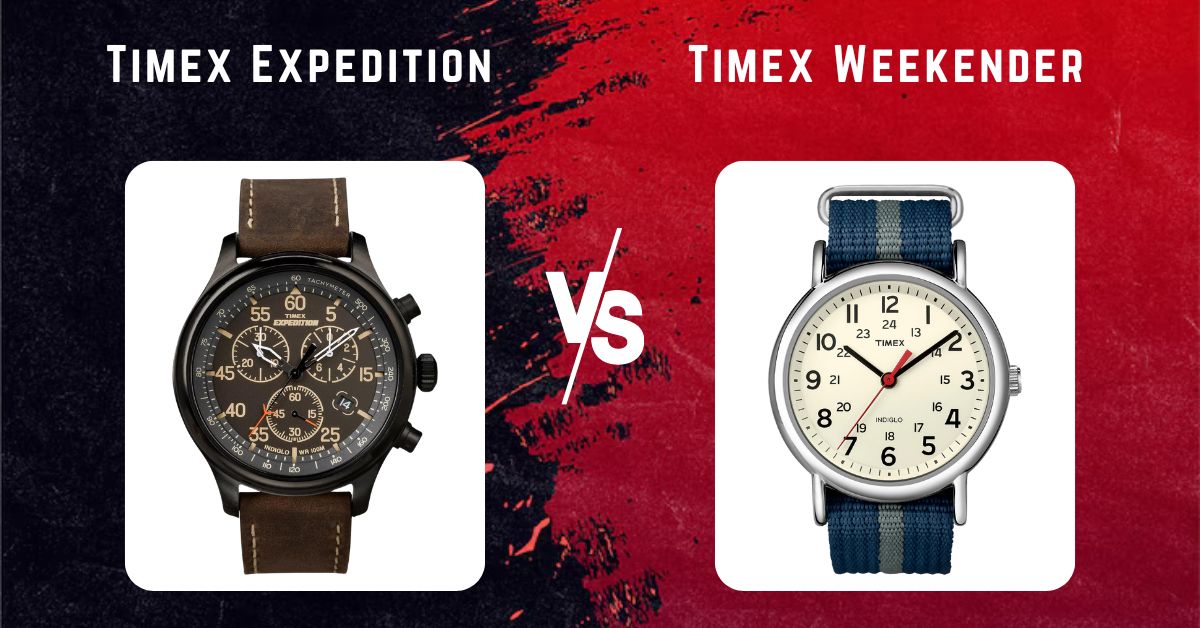 Timex Expedition vs Weekender