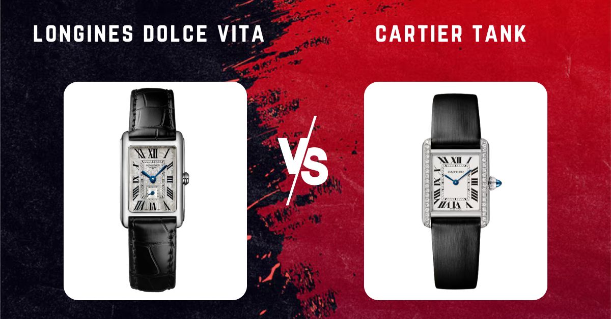 longines dolce vita vs cartier tank