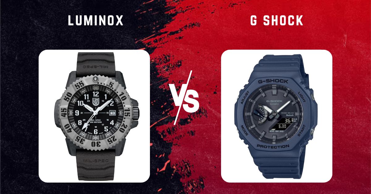 luminox vs g shock