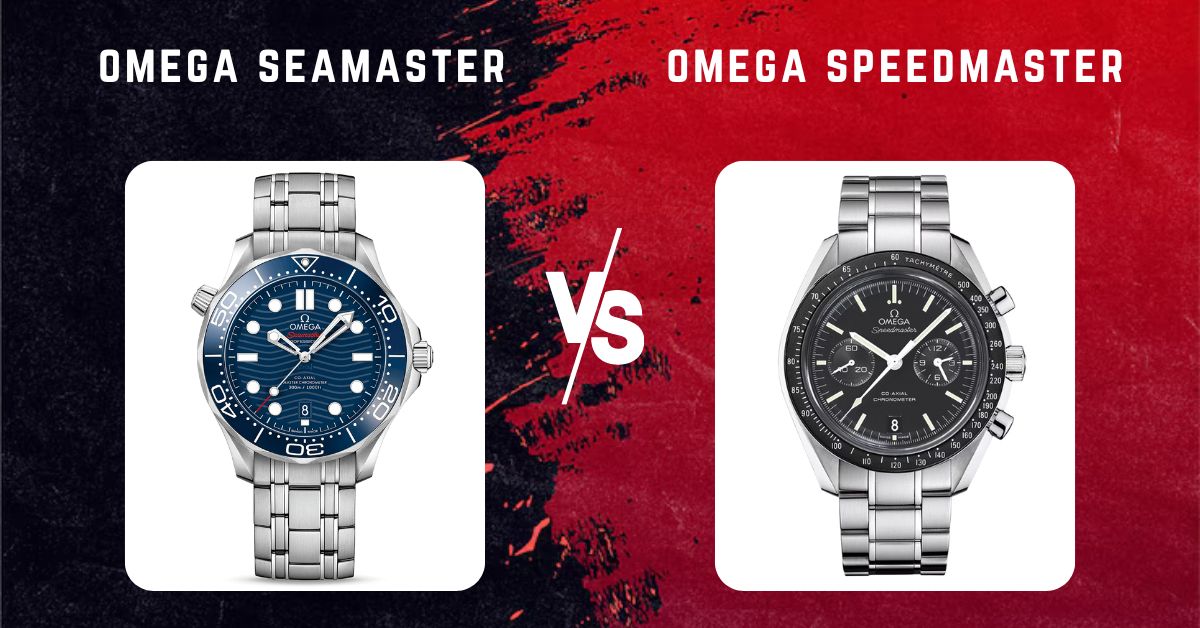 omega seamaster vs omega speedmaster