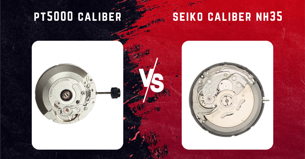 PT5000 Caliber vs Seiko NH35 Caliber