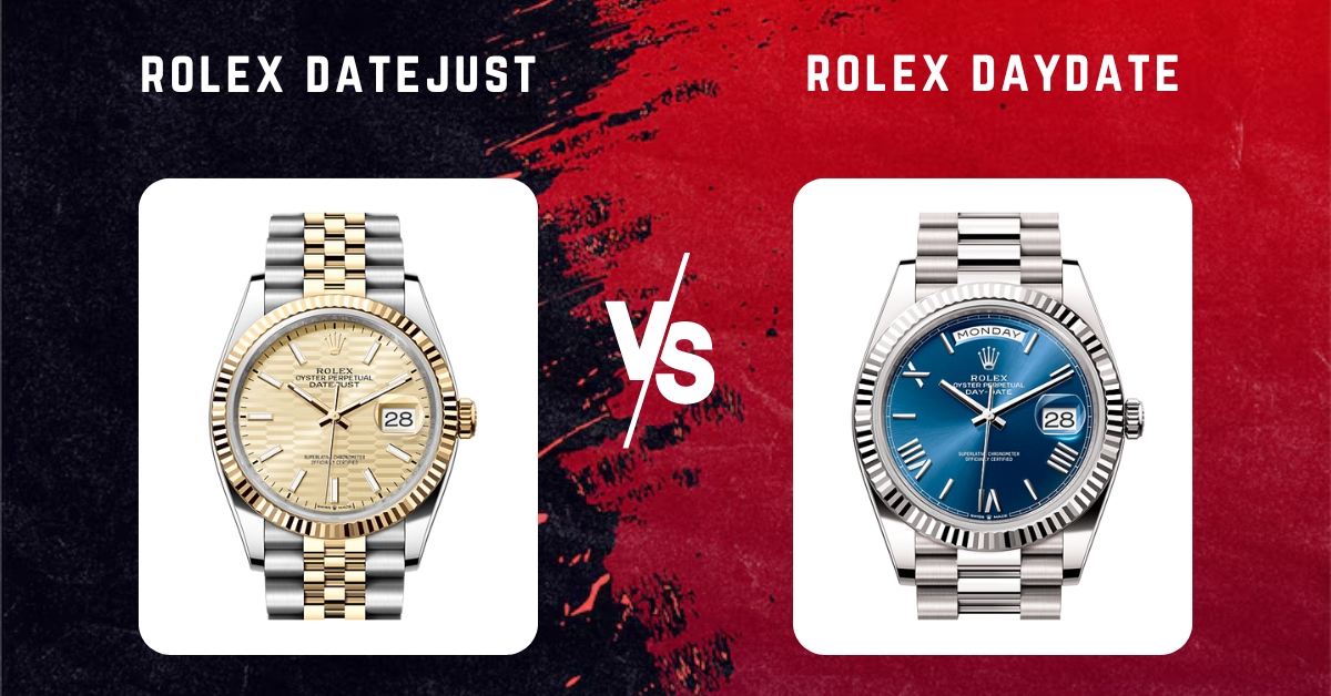 rolex datejust vs rolex daydate