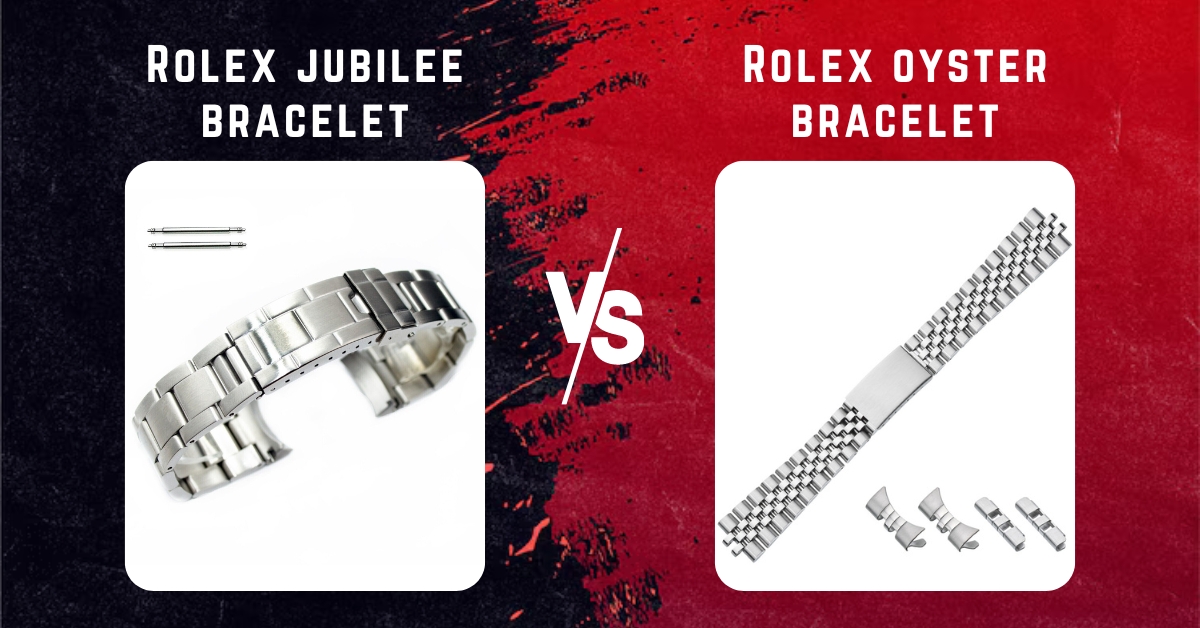 rolex jubilee bracelet vs rolex oyster bracelet