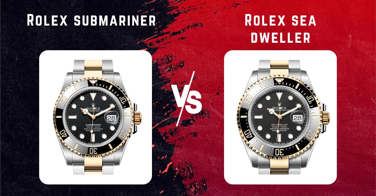 rolex submariner vs rolex sea dweller