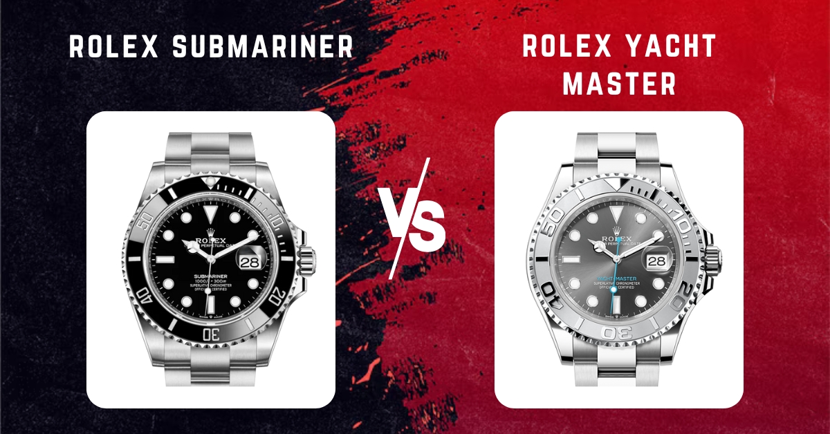 rolex submariner vs rolex yacht master