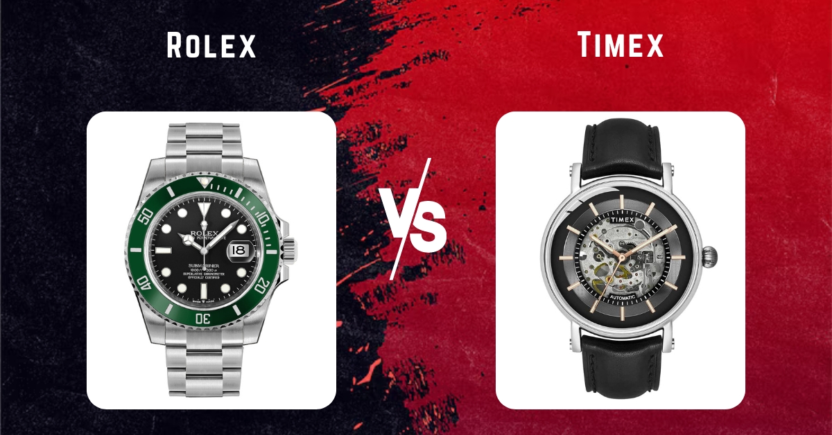 rolex vs timex