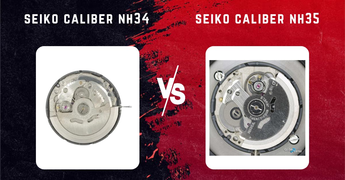 seiko caliber nh34 vs seiko caliber nh35