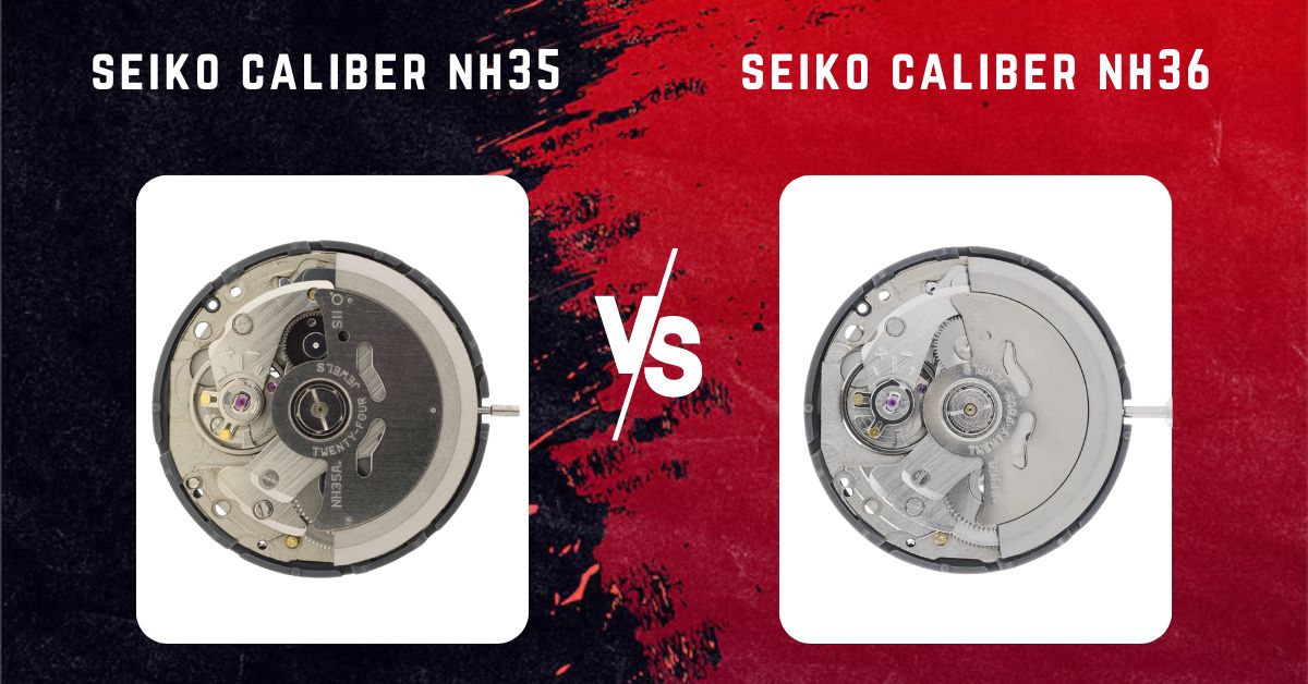 seiko caliber nh35 vs seiko caliber nh36