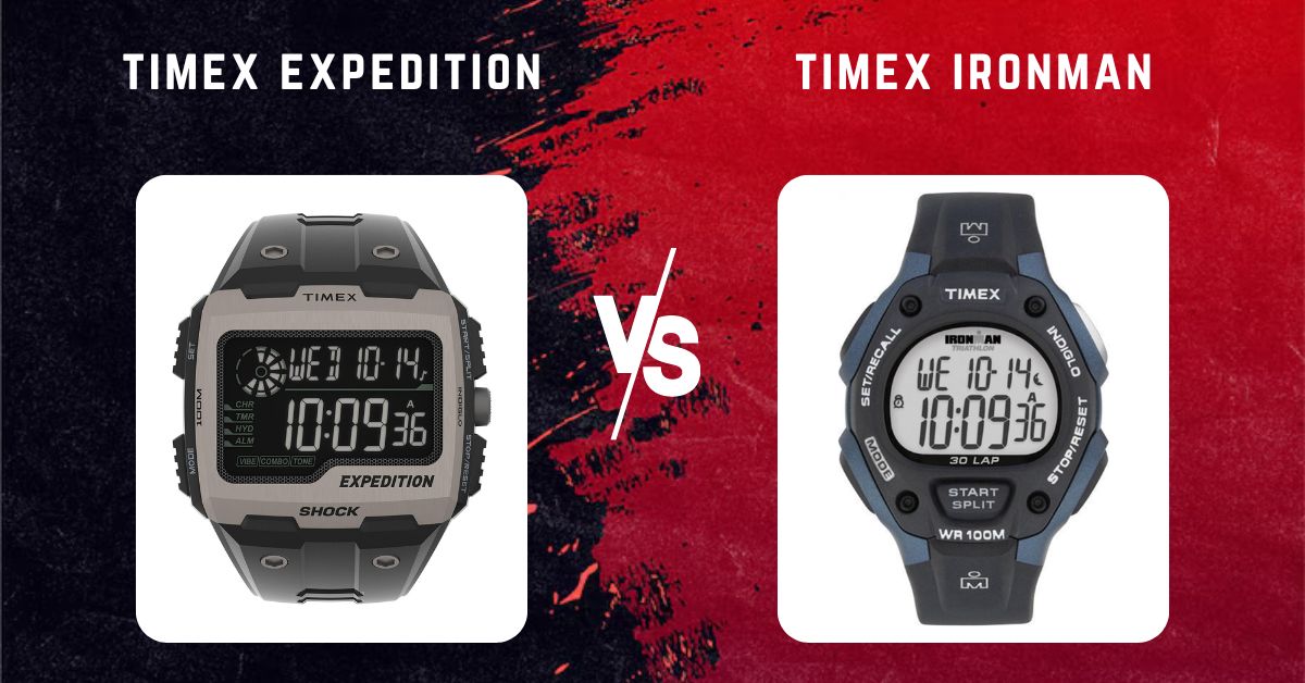 timex expedition vs timex ironman